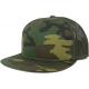 Common Fabric 3d Embroidery Camo Trucker Cap For Female