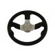 PE Foamed Handle Sailboat Steering Wheel With Center Cap