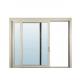 OEM White Aluminium Sliding Windows Horizontal Hidden Fan Structure