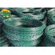 Anticorrosion Green Pvc Coated Concertina Barbed Wire 1400-1500MPA