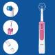 Battery Operated Oscillation Toothbrush 45 ° rotary cleaning portable oral cleaning