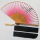 Natural Bamboo Silk Customized Hand Fans For Ladies