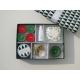 Red & Green  Cinnamon chai  fragrance scented tealight candle & tin candle  packed into gift box