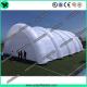 Giant Event White Inflatable Arch Tent / Inflatable Tunnel Tent With Oxford Cloth Material