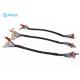30 Pin FI-X30 / DF13 LVDS Cable Assembly With M3.0 Earth Ring For Monitor