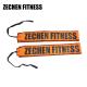Strength Olympic Lifting Orange Wrist Wraps For Weightlifting Powerlifting