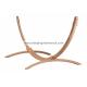 Large Hammock Hanging Accessories ,15 Foot Double Wooden Arc Hammock Stand Solid Russian Pine