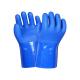 Polyester Chemical Resistant Work Oil Resistant Hand Gloves PVC Coated