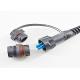 ODVA Fiber Optic Patch Cables Mini SC LC APC UPC IP67 Mechanical Resistance