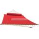 13 -  15 Foot Quilted Fabric Hammock , Island Red Mildew Resistant Hammock For 2