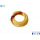 yellow color 12 strand single braid UHMWPE rope