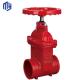 Stop Structure Flange Gate Valve Indoor Fire Hydrant Fire Fighting Equipment Customized