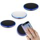 Quick Qi Wireless Mobile Charger For Iphone 8 PC ABS / Allumium Alloy CE FCC