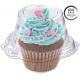 Stock Your Home Individual Plastic Cupcake Baking Tray Convenient and Durable
