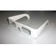 Custom Disposable Paper 3D Glasses For Drawing Picture , EN71 Rohs Approval