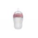 Clear Transparent Silicone Baby Milk Bottle For 1 - 3 Years Old Durable
