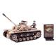 Children gifts military armor weapon German assault No.3 desert field tank building blocks toys