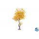 Recyclable Yellow Artificial Ginkgo Tree 2-8 Meter For Restaurant Decoration