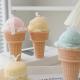 Creative Ice Cream Cone Shaped Aromatherapy Candle Scented Kerze
