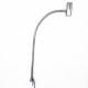 Flexible Gooseneck LED Bedside Headboard Desk Reading Lamp with 4 Step Dimming Switch
