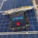 Working Principle DC Motor Controlled Solar Panel Cleaning Robot with Water Spray