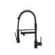 Kithcen Sink Faucet with Pull Down Sprayer 2024Lizhen Hua-Vic Modern Single Handle