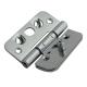 Zn White Steel Door Hinge 3mm Adjustable Burglary Proof Symmetrical