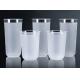500ml 700ml Frosted Surface Milk Tea Cups Plastic Food Grade PP