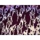 Reflective Effect Garment Leather Fabric 0.1mm For Outdoor Coat With Camouflage Print