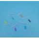 Disposable Pink Syringe Needle Side Hole Out Diameter 1.2mm 18G