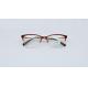 Fashion clear lens eyeglass for Women carved flowers decoration birthday gifts