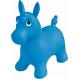 Blue Inflatable Jumping Horse Ride on PVC Bouncing Animal Toys For Kids