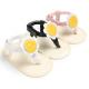 concise style t-strap toes Sunflower Walking shoes 0-2 years baby boy and girl