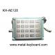 IP 65 Performance Rugged Stainless steel Encrypting industrial keypad