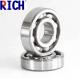 Open Low Friction Bearings , 6400 2RS Precision Ball Bearings For Motor Gearbox