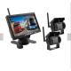 Wireless dash Camera Truck CCTV cameras with Rearview System and 7 inch monitor