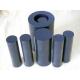 100mm Width Black  Rods / PTFE Rod For Chemical , Self Lubricating