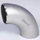 Silver ANSI 304 Stainless Steel 90 Degree Elbow 321 180 45 Degree
