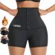 HEXIN Plus Size Neoprene Scrunch Butt Waist Trainer Leggings for Women