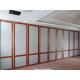 Conference Room Sliding Partition Wall With Aluminum Frame / Acoustic Room Divider