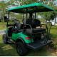 10 Inch TFT Lifted Golf Cart IP66 CARplay Display 48V 4 Seater Steel Frame