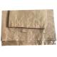 Full Open Hot Sealed Multiwall Kraft Paper Bags For Starch Flour PE Film