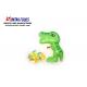 Novelty Toy Candy Dinosaur Water Gun With Sweet Compress Candy For Children