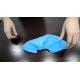 Disposable Nonwoven CPE Shoe Cover Elastic Band at Opening Multiple Sizes Waterproof Excellent Liquid and Tear Resistance