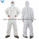 Anti-Slip Grey Bootcover Disposable Coverall for Male Workers in Stress Environments