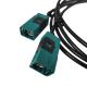 Accept OEM&ODM FAKRA Extension Cable FAKRA To KET Connector Cable