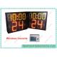 Electronic LED College Basketball 24s Shot Clock With Game Period Time -Size 54 X 47cm