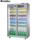 110V 60Hz Commercial Supermarket Refrigerator Anticorrosive For Shop
