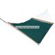 Outdoor Solution Dyed All Weather Soft Weave Hammock Comfort  With Green Solid Woodbar