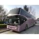 Yutong Second Hand Buses And Coaches Diesel 63 Seats 2013 Year LHD Purple